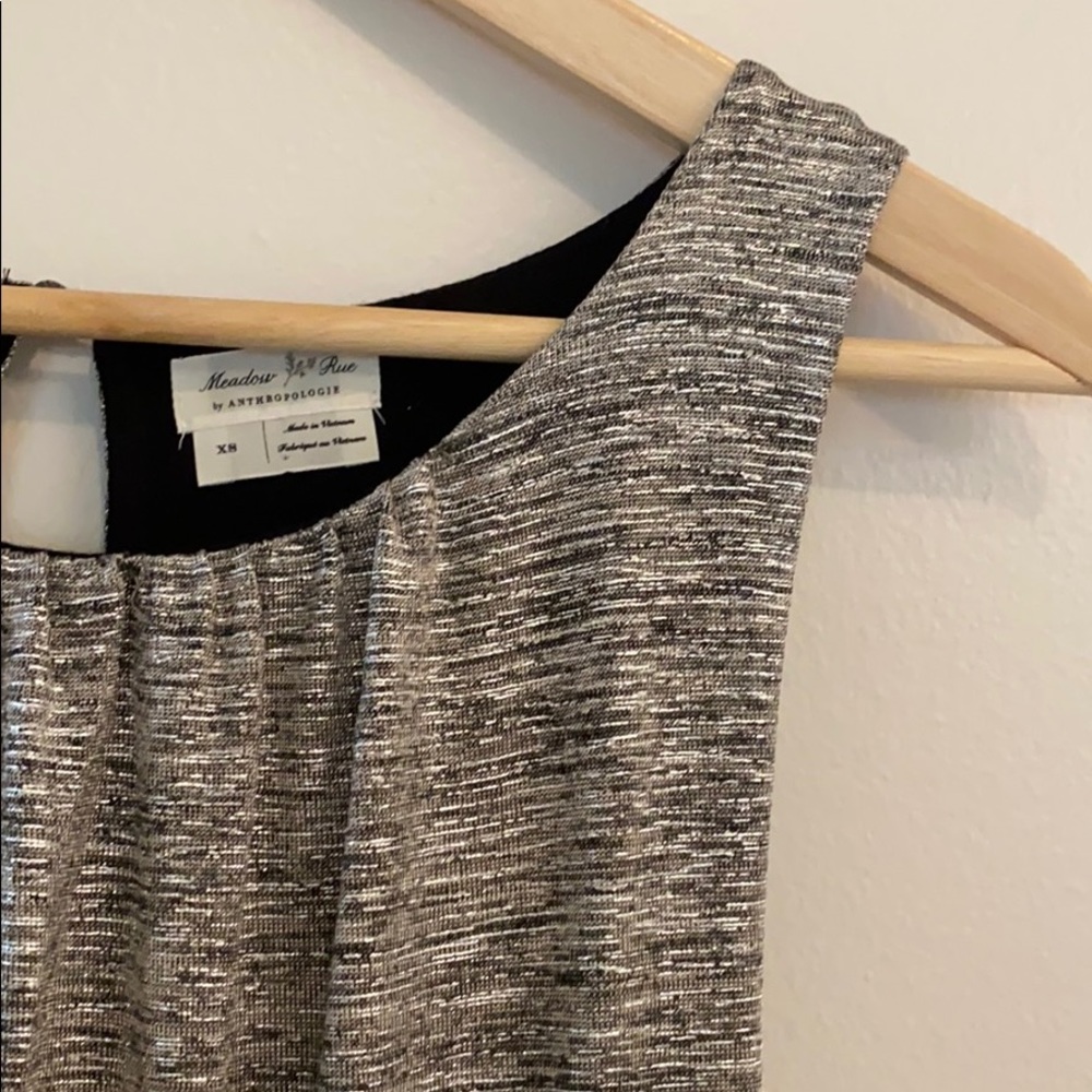 Anthropologie wide-leg sparkle  jumpsuit - Picture 3 of 11